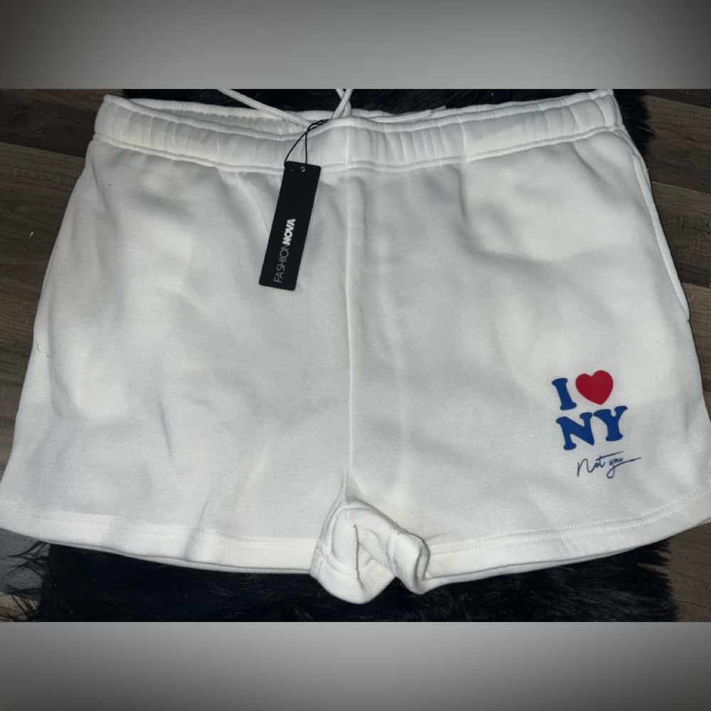 Fashion Nova White Women's Shorts